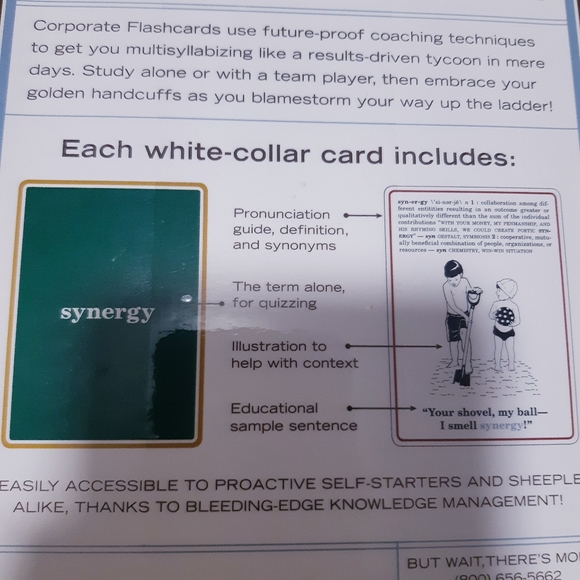 Corporate flashcards gag gift cards 2006 - Picture 3 of 4